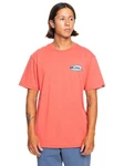 Quiksilver T-Shirt Retro Link Rot/Rosa/Orange