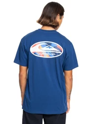 Quiksilver T-Shirt Retro Link Blau