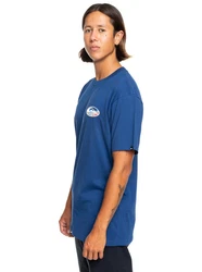 Quiksilver T-Shirt Retro Link Blau