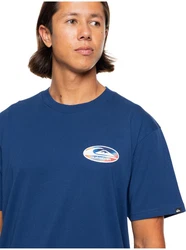 Quiksilver T-Shirt Retro Link Blau