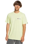 Quiksilver T-Shirt Warp Drive Grün/Hellgrün/Khaki/Neonfarben/Gelb