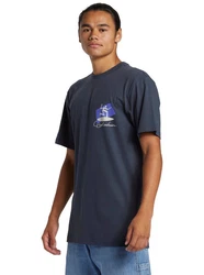 Quiksilver T-Shirt Quik Surfer Blau/Dunkelblau