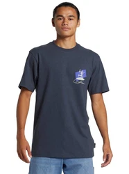 Quiksilver T-Shirt Quik Surfer Blau/Dunkelblau