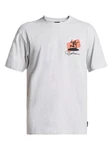 Quiksilver T-Shirt Quik Surfer Grau/Hellgrau