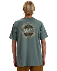 Billabong T-Shirt Rotor Fill Grün/Dunkelgrün