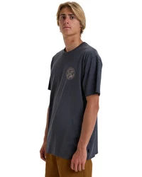Billabong T-Shirt Rotor Fill Dunkelblau/Grau/Blau/Hellblau