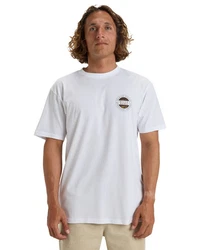 Billabong T-Shirt Rotor Fill Weiß/Rot/Creme