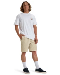 Billabong T-Shirt Rotor Fill Weiß/Rot/Creme
