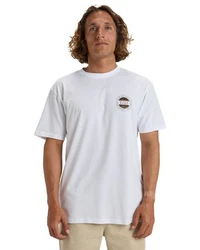 Billabong T-Shirt Rotor Fill Weiß/Rot/Creme
