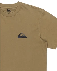 Quiksilver T-Shirt Ev Mini Logo Khaki/Braun/Dunkelgrün
