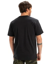 Quiksilver T-Shirt Ev Mini Logo Schwarz