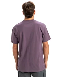 Quiksilver T-Shirt Ev Mini Logo Fliederfarben/Lila/Dunkelrot