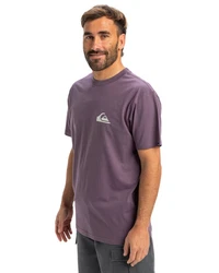 Quiksilver T-Shirt Ev Mini Logo Fliederfarben/Lila/Dunkelrot