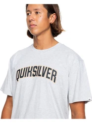 Quiksilver T-Shirt Scholarship Silber/Grau
