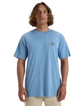 Billabong T-Shirt Crayon Wave Blau/Hellblau