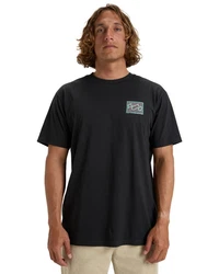 Billabong T-Shirt Crayon Wave Schwarz