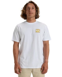 Billabong T-Shirt Crayon Wave Weiß