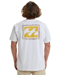 Billabong T-Shirt Crayon Wave Weiß