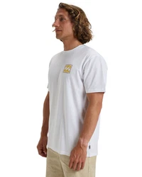 Billabong T-Shirt Crayon Wave Weiß