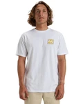 Billabong T-Shirt Crayon Wave Weiß