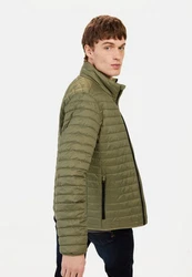 camel active Steppjacke Funktionsjacke Dunkelgrün/Khaki