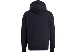 PME LEGEND Kapuzenpullover HOODED SOFT TERRY WITH LOGO Dunkelblau