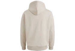 PME LEGEND Kapuzenpullover HOODED SOFT TERRY WITH LOGO Beige/Braun/Khaki