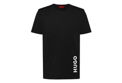 HUGO T-Shirt RN Relaxed mit UV-Schutz Schwarz