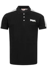 Lonsdale Poloshirt Brochel (1-tlg) Schwarz