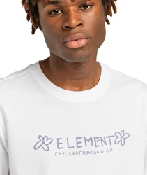 Element T-Shirt Joy Weiß/Creme/Dunkelgrün