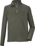 Killtec Rollkragenpullover KSW 37 MN LS SHRT Dunkelmoos