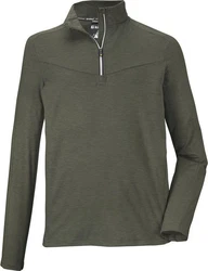 Killtec Rollkragenpullover KSW 37 MN LS SHRT Dunkelmoos