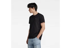 G-STAR Kurzarmshirt T-Shirt Nifous Schwarz/Dunkelgrau