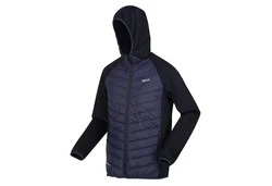 Regatta Softshelljacke Hybrid Steppjacke Andreson VIII Dunkelblau/Blau/Lila