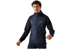 Regatta Softshelljacke Hybrid Steppjacke Andreson VIII Dunkelblau/Blau/Lila