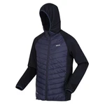 Regatta Softshelljacke Hybrid Steppjacke Andreson VIII Dunkelblau/Blau/Lila