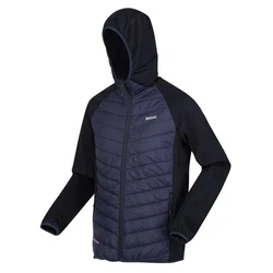 Regatta Softshelljacke Hybrid Steppjacke Andreson VIII Dunkelblau/Blau/Lila
