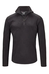 Killtec Herren Fleecepullover Thnes Schwarz/Dunkelgrau/Grau