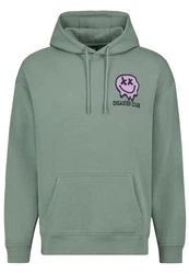 SUBLEVEL Hoodie mit Smileys 