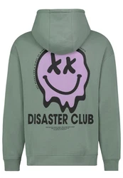 SUBLEVEL Hoodie mit Smileys 