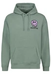 SUBLEVEL Hoodie mit Smileys 