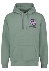 SUBLEVEL Hoodie mit Smileys 