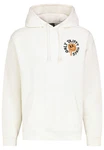 SUBLEVEL Hoodie mit Smileys Creme/Weiß/Orange