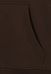 SUBLEVEL Worldwide Hoodie Dunkelbraun/Grau/Braun/Khaki/Dunkelgrün