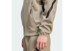 adidas Sportswear Hoodie Z.N.E. ZIP-HOODIE Beige/Khaki/Braun/Hellgrau