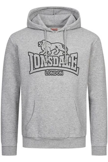 Lonsdale Kapuzenpullover Fochabers Grau/Braun/Dunkelgrau/Hellgrau