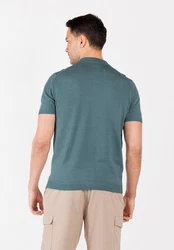 Key Largo Poloshirt 'Siena' Türkis/Grün