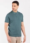 Key Largo Poloshirt 'Siena' Türkis/Grün