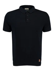 Key Largo Poloshirt 'Siena' Schwarz/Dunkelblau/Rot/Braun