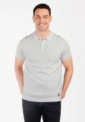 Key Largo Poloshirt 'Siena' Grau/Hellgrau/Khaki